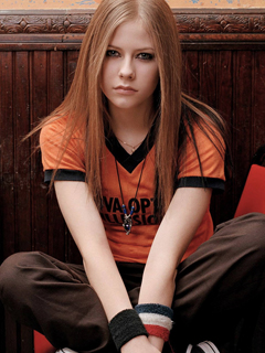 Avril Ramona Lavigne240×320手机图片
