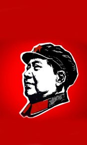 毛主席红色像章480×800手机壁纸