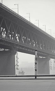 长江大桥-武汉风景480×800手机壁纸图片