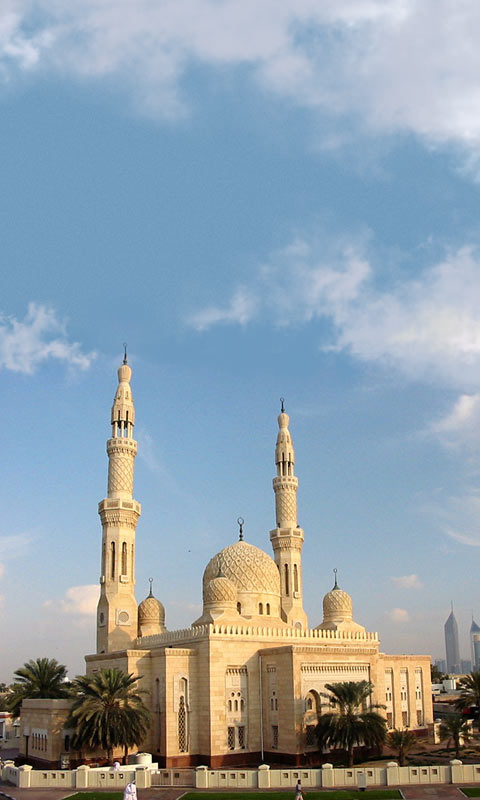朱美拉清真寺480×800手机壁纸大全