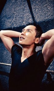 实力派演员李晨写真秀肌肉480×800手机壁纸下载