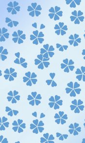 蓝色的花朵重复排列组合480×800手机壁纸下载