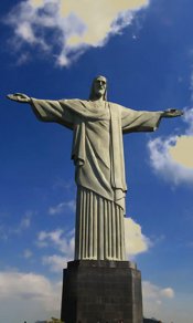 巴西的耶稣像高清图片手机壁纸下载