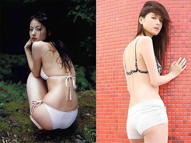 日本的写真美女松本若菜640×480手机壁纸大全（5）