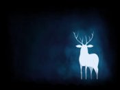 关于鹿的艺术绘画作品手机壁纸图片下载