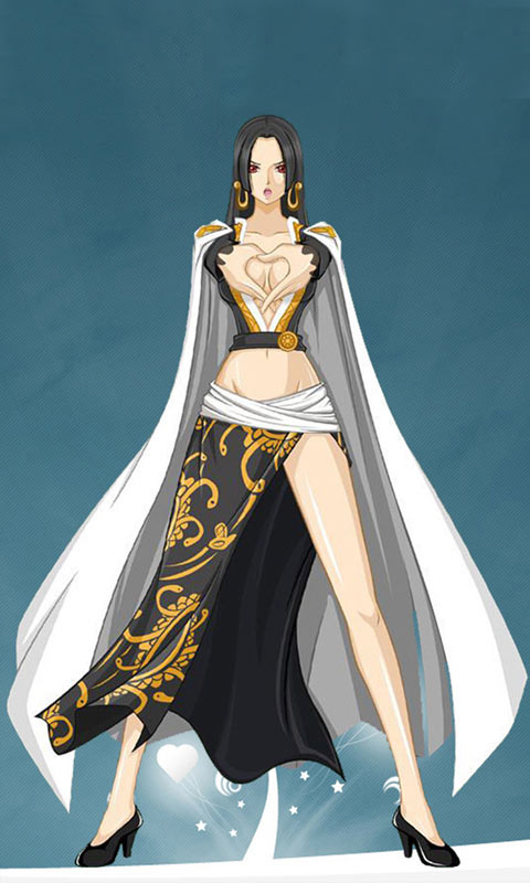 海贼王女帝(蛇姬)480×800手机壁纸大全(3)