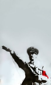 希特勒最经典的手势手机壁纸图片
