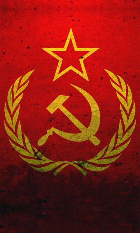 麦穗,镰刀,锤子,五角星,苏联共产主义标志高清手机壁纸下载图片