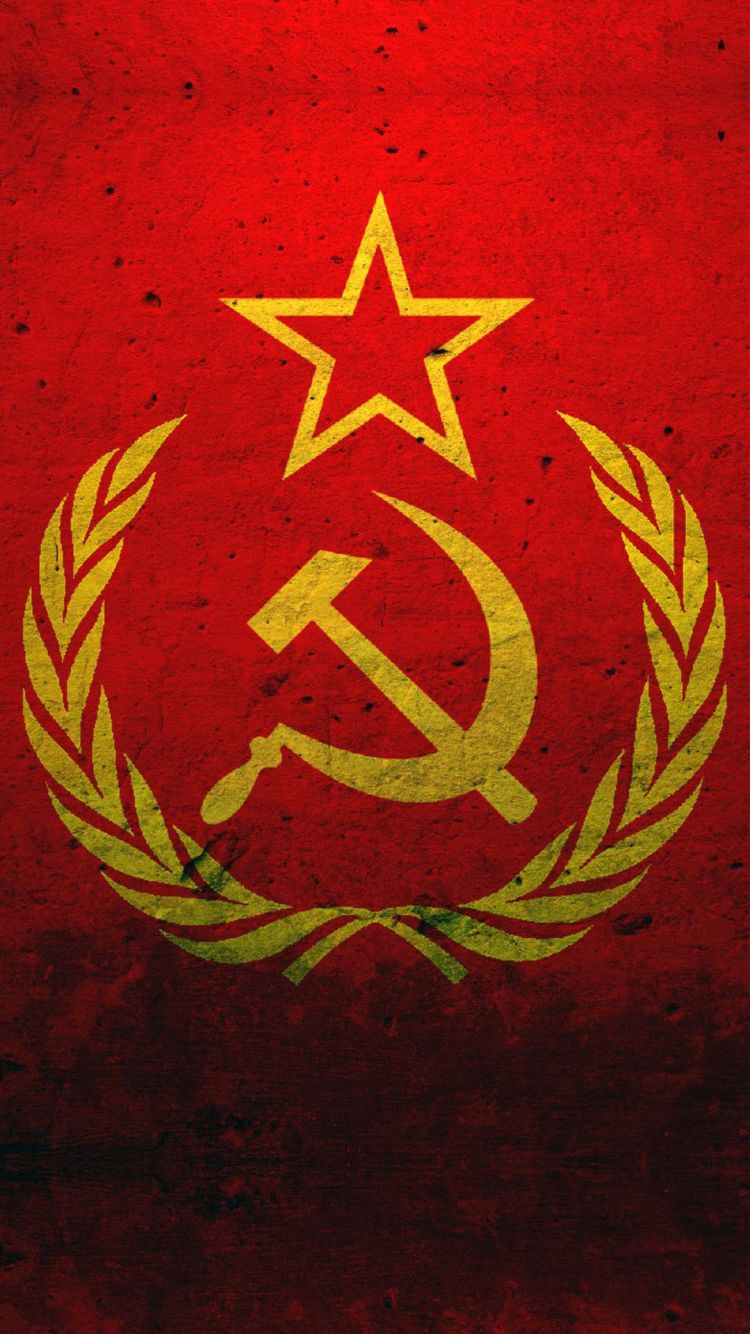 麦穗,镰刀,锤子,五角星,苏联共产主义标志高清手机壁纸下载图片