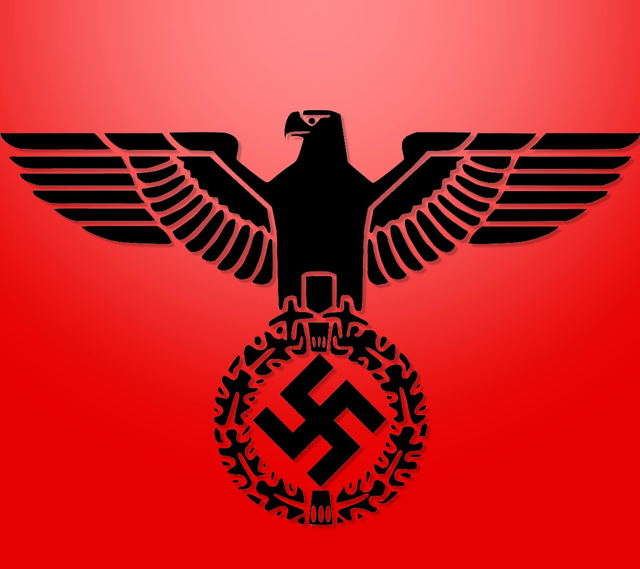 德国第三帝国纳粹党纳粹之鹰标志手机壁纸图片