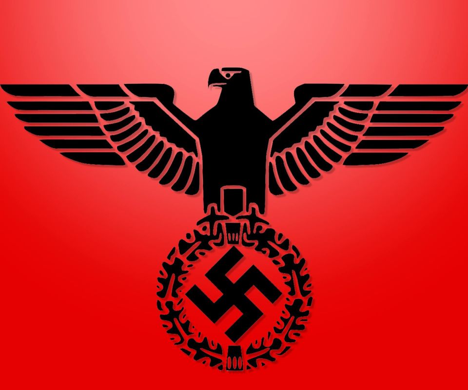 德国第三帝国纳粹党纳粹之鹰标志手机壁纸图片_591彩信网