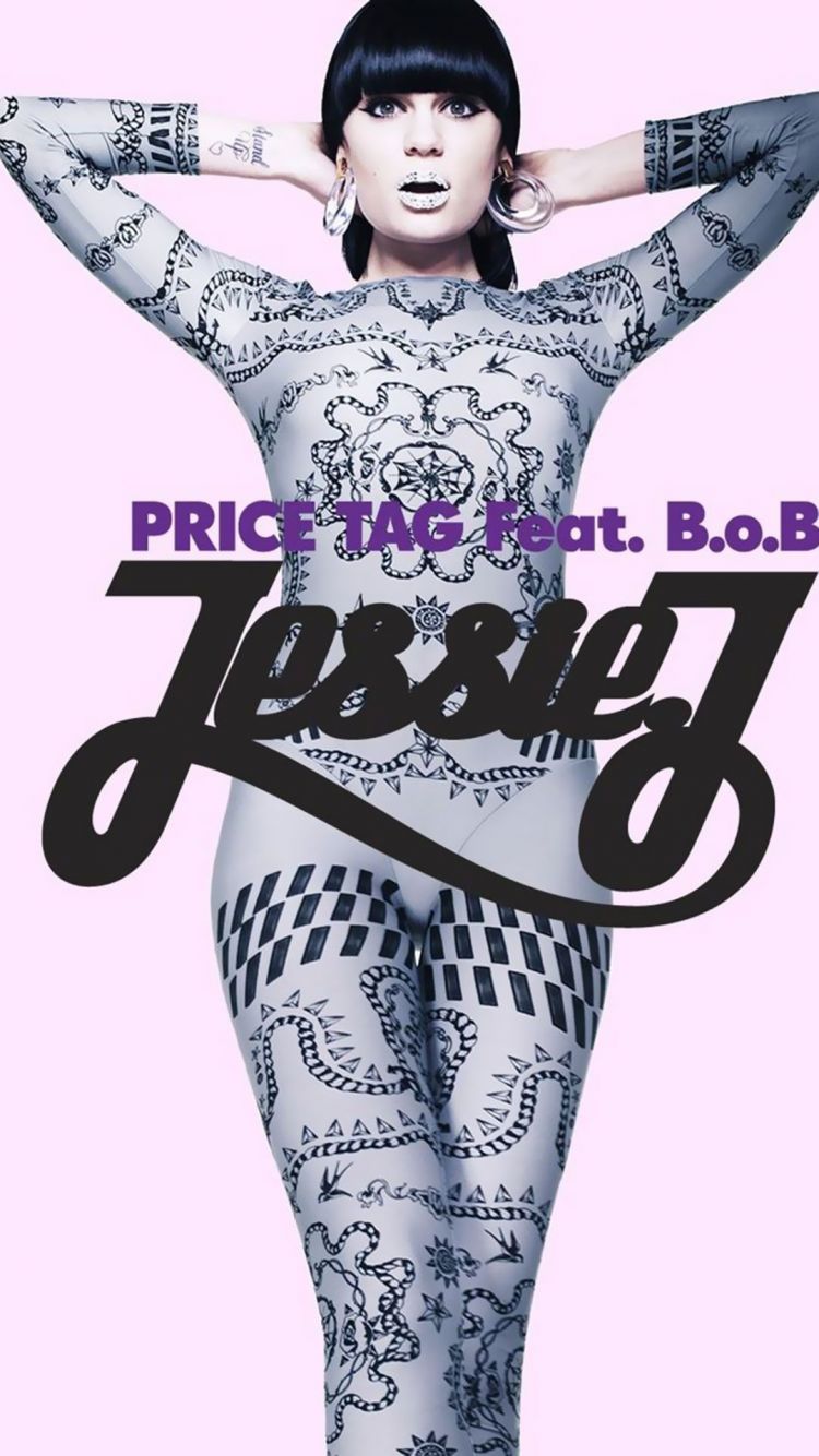 Jessie J单曲《Price Tag》专辑封面性感女郎手机壁纸