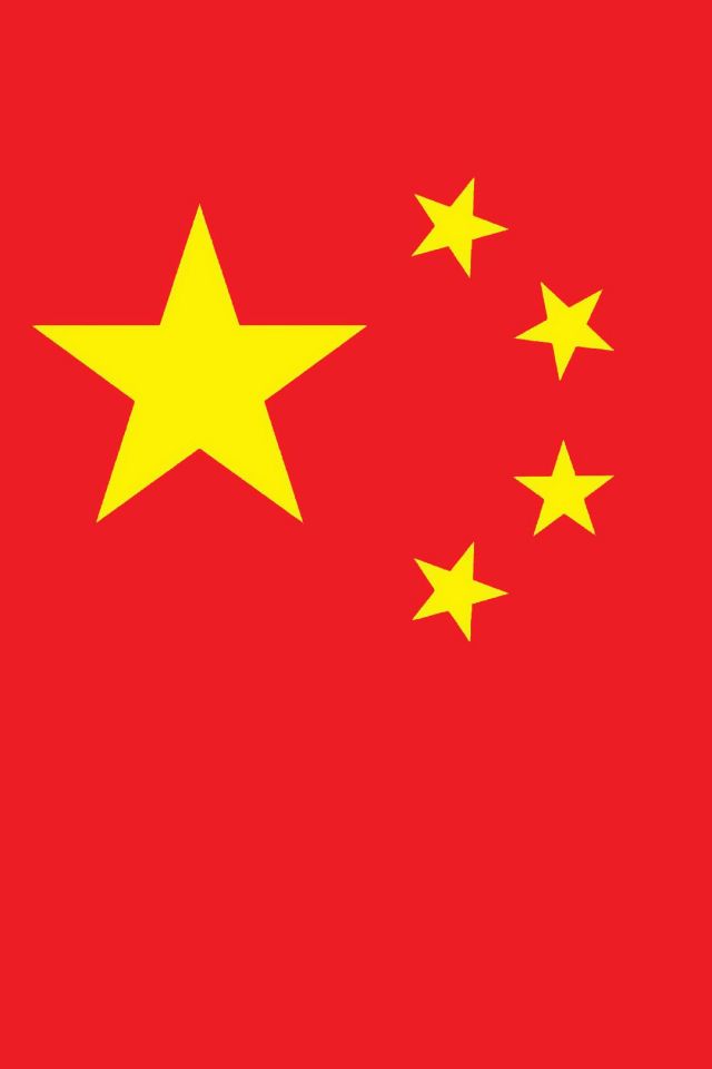 五星红旗，中华人民共和国国旗高清1080p图片手机壁纸