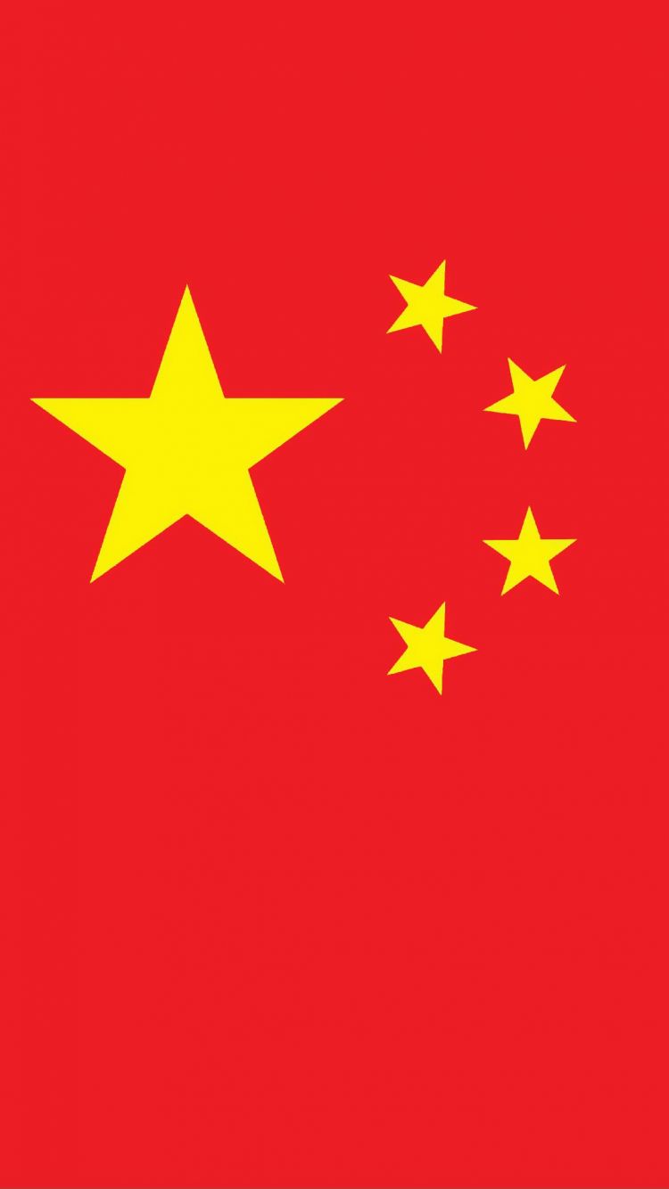 五星红旗,中华人民共和国国旗高清1080p图片手机壁纸