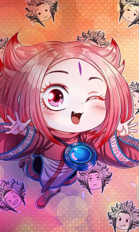《我是大神仙》魔族少女小冰手机图片1080壁纸(3)