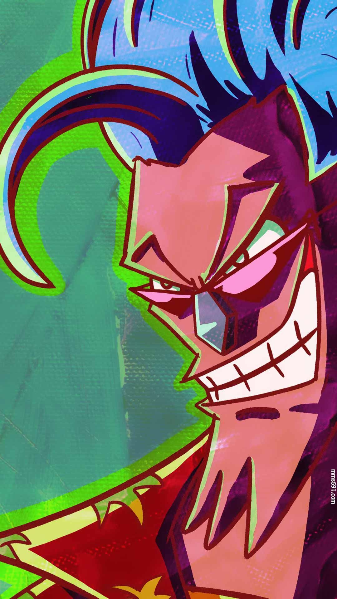 海贼王改造钢铁人船工弗兰奇super手机壁纸图片（3）