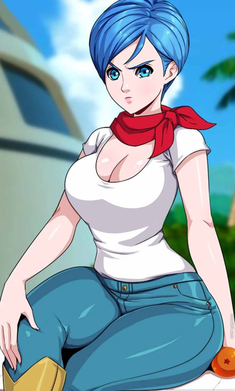 七龙珠发明龙珠雷达的布尔玛bulma,各个阶段的布玛手机壁纸图片(9)