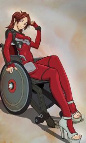 罪恶王冠坐轮椅的女孩筱宫绫濑手机壁纸图片集（5）