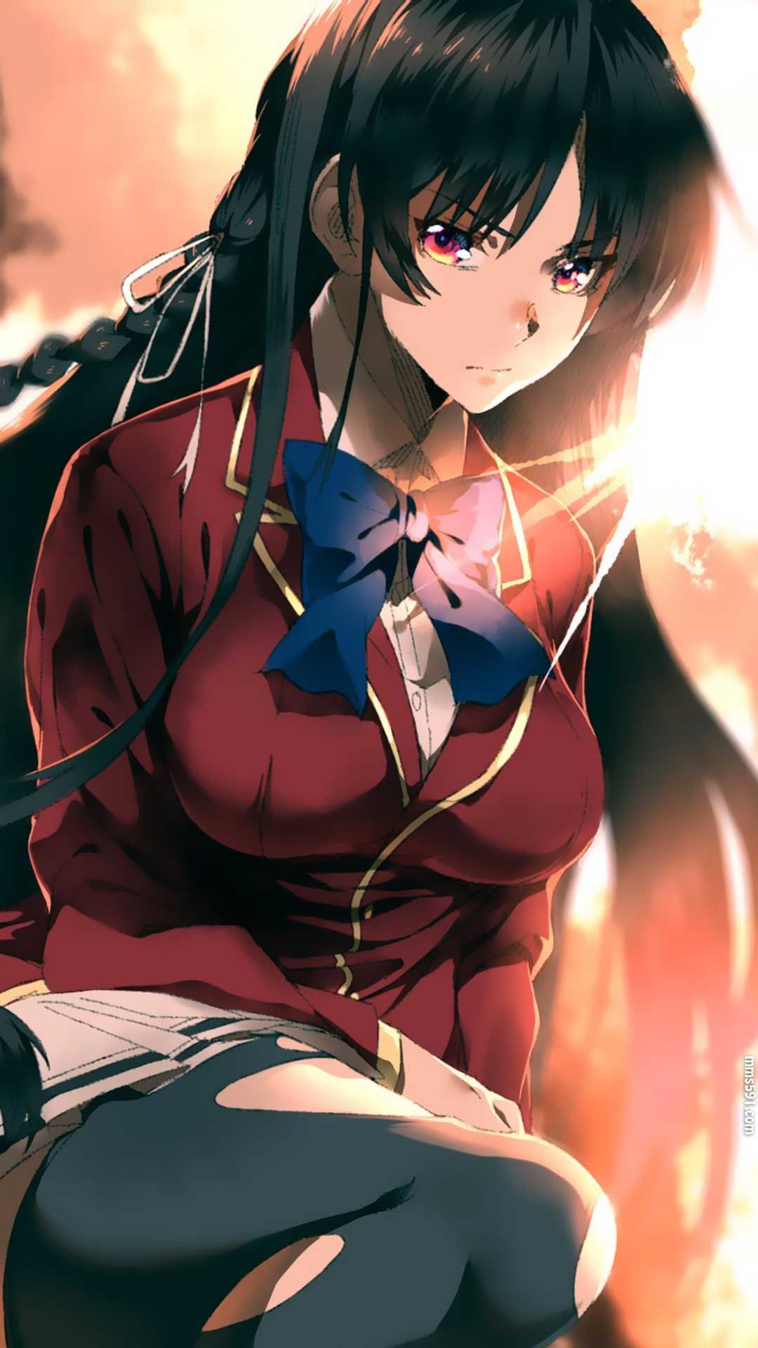 欢迎来到实力至上主义的教室黑长直女主角堀北铃音手机壁纸大全（6）