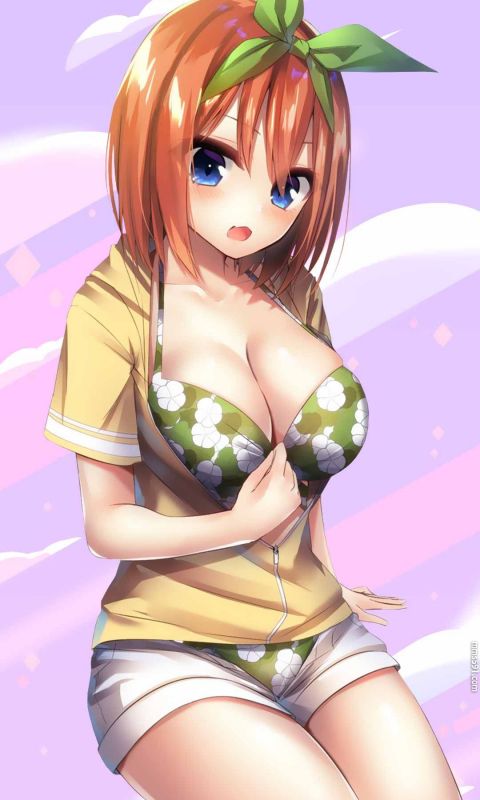 五等分的新娘四女儿中野四叶大胸手机壁纸图片集(2)