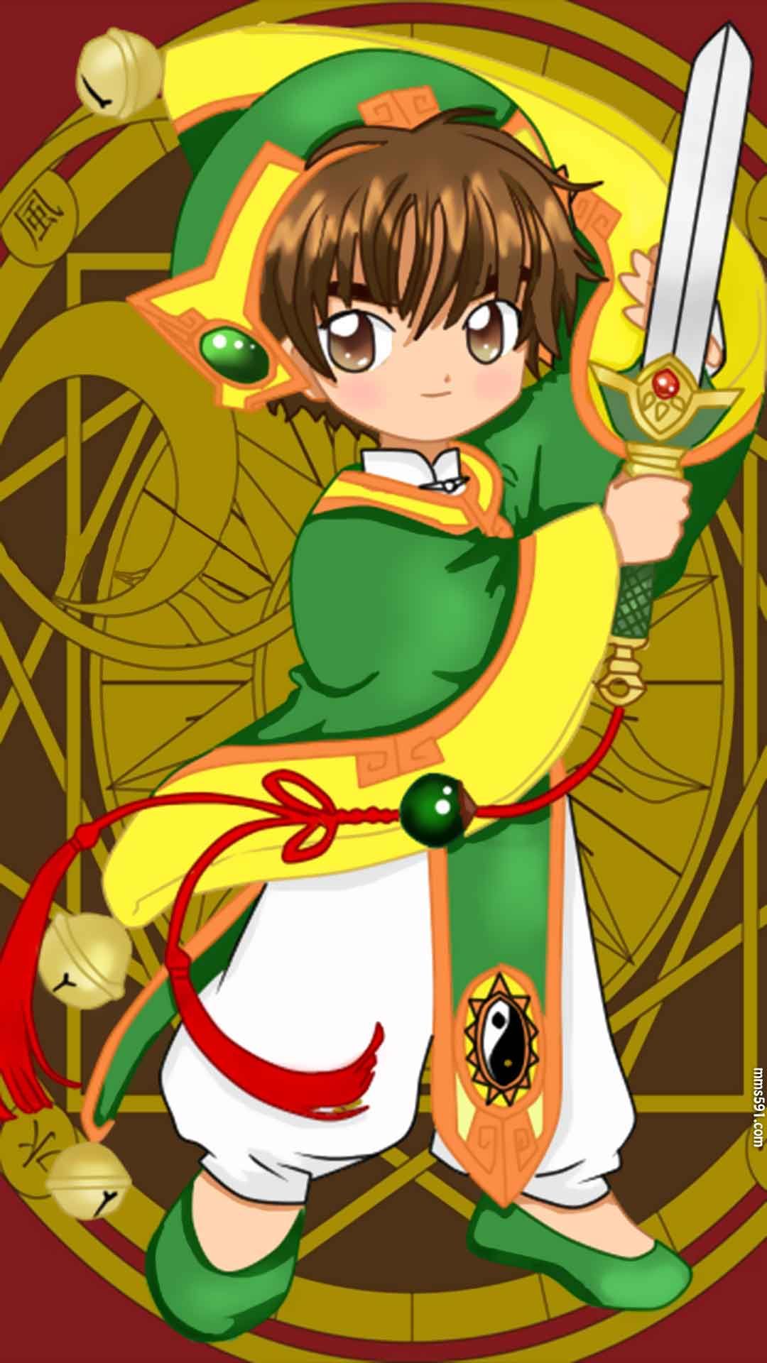 魔卡少女樱男主角李小狼li syaoran王小明手机壁纸图片(6)