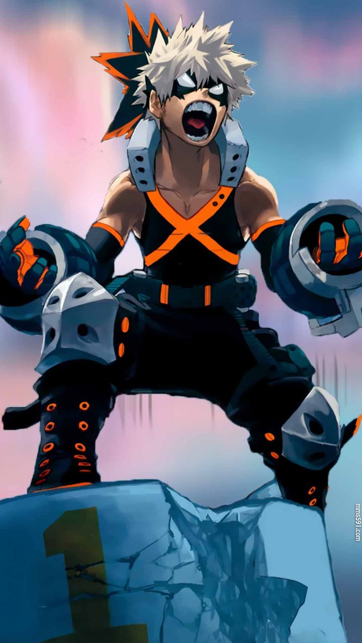 我的英雄学院爆破手爆豪胜己Bakugou Katsuki高清手机壁纸图片大全