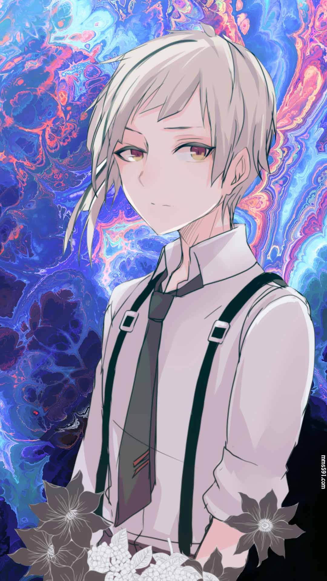 文豪野犬动漫帅气男主角中岛敦Nakajima Atsushi手机壁纸图片集