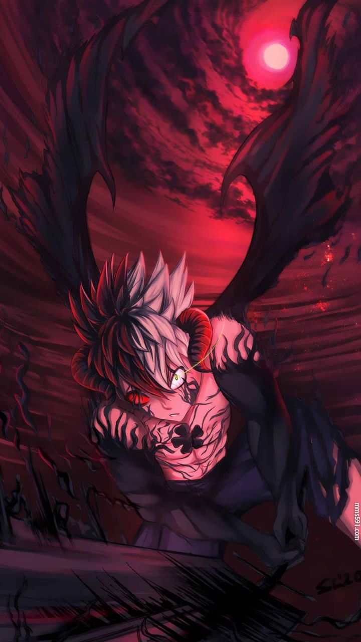 黑色四叶草男主角咆哮帝阿斯塔Asta手机壁纸图片集高清1080P（6）