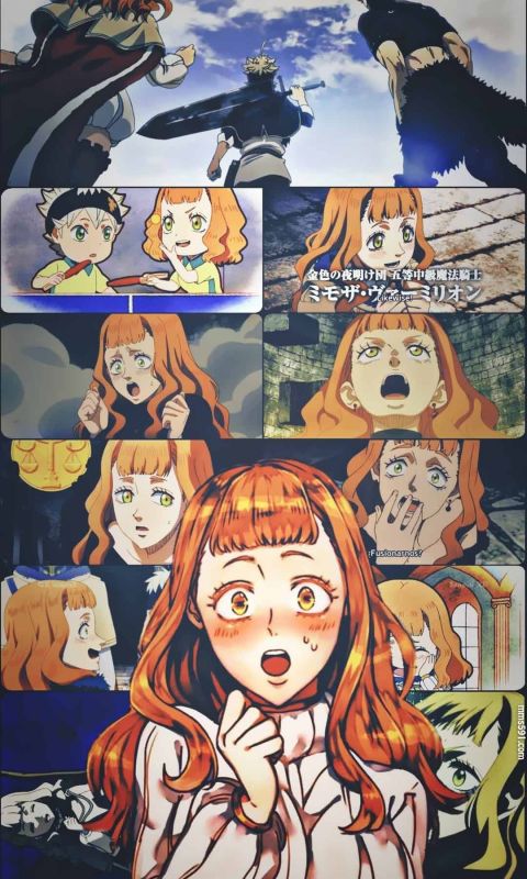 黑色四叶草女主角米莫萨·凡米里欧Mimosa Vermilion手机壁纸图片（7）