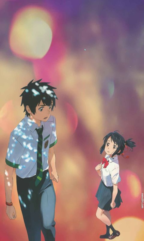 你的名字Kimi no na wa女主角宫水三叶高清精美手机壁纸图片集1080竖屏（7）