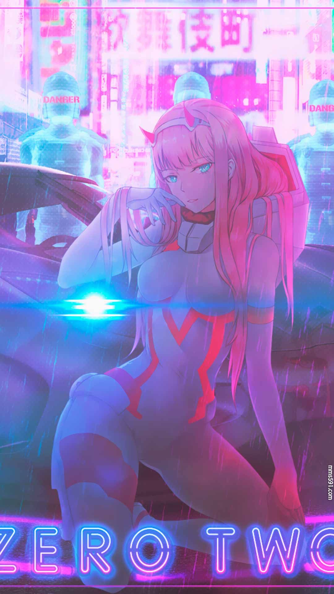 DARLING in the FRANXX女主角零二Zero Two 02高清手机壁纸图片集（10）