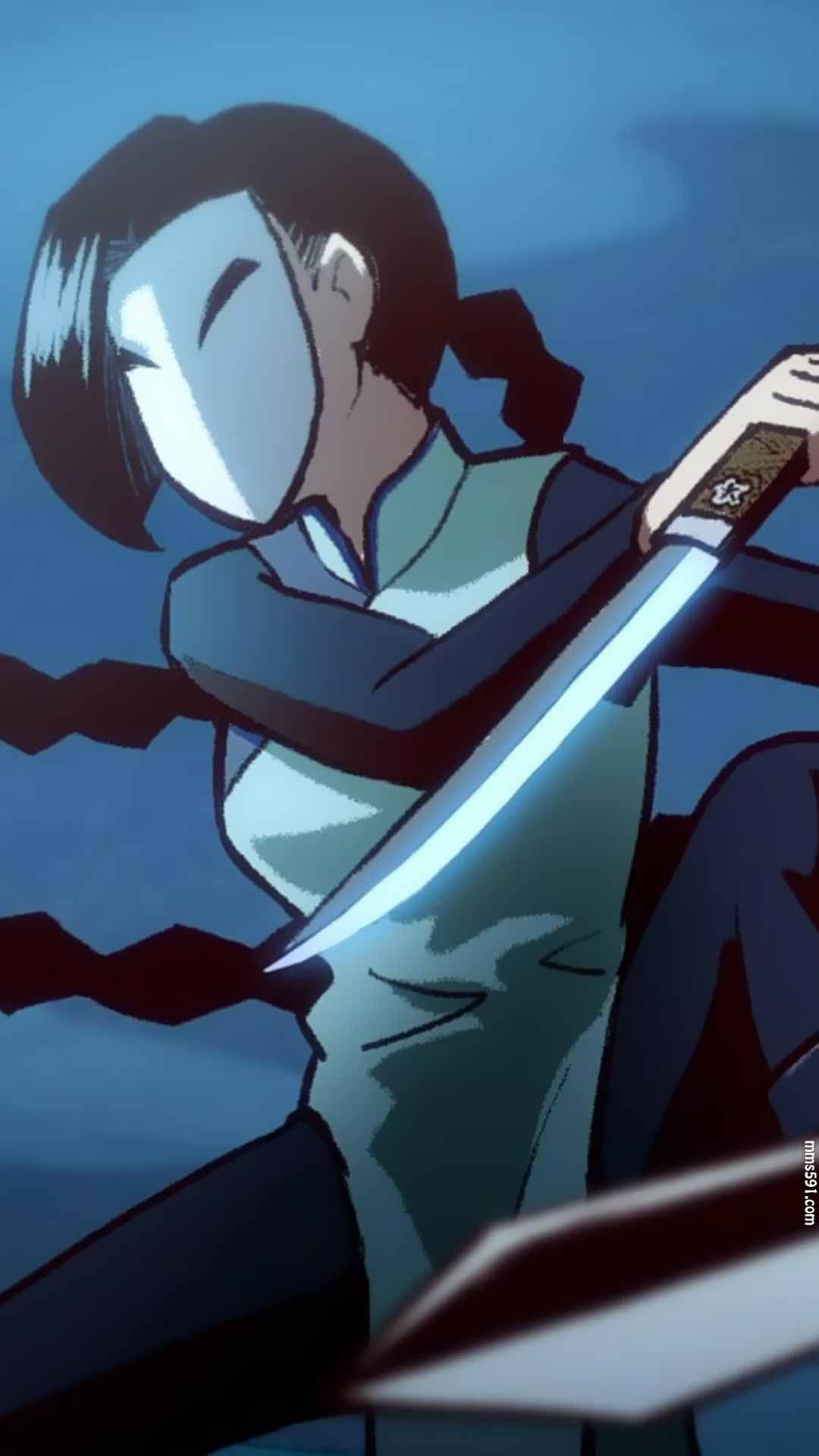 刺客伍六七女主角，长辫子的梅花十三手机壁纸背景图片集（5）