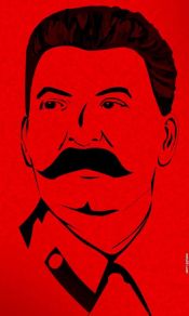 前苏联总书记约瑟夫·斯大林Joseph Stalin半身像手机壁纸图片（5）