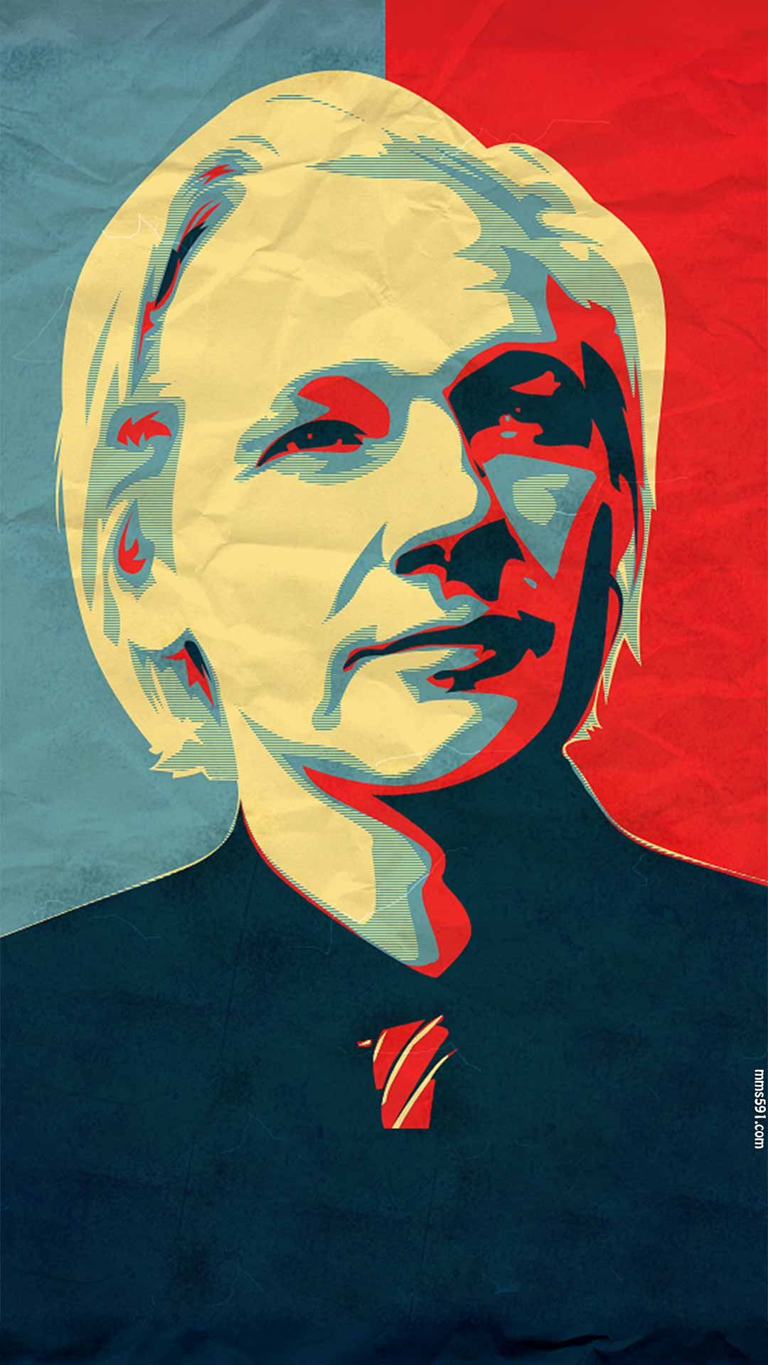 维基解密创始人网络黑客朱利安·阿桑奇Julian Assange手机壁纸图片（3）