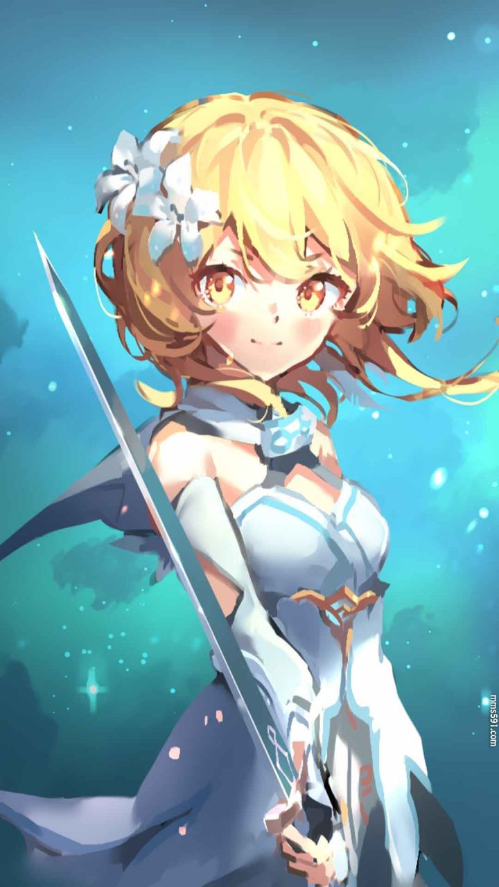 原神女性角色旅行者荧Lumine高清手机壁纸图片1080x1920（3）