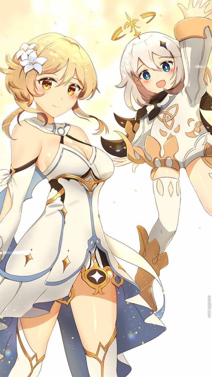 原神女性角色旅行者荧Lumine高清手机壁纸图片1080x1920（13）