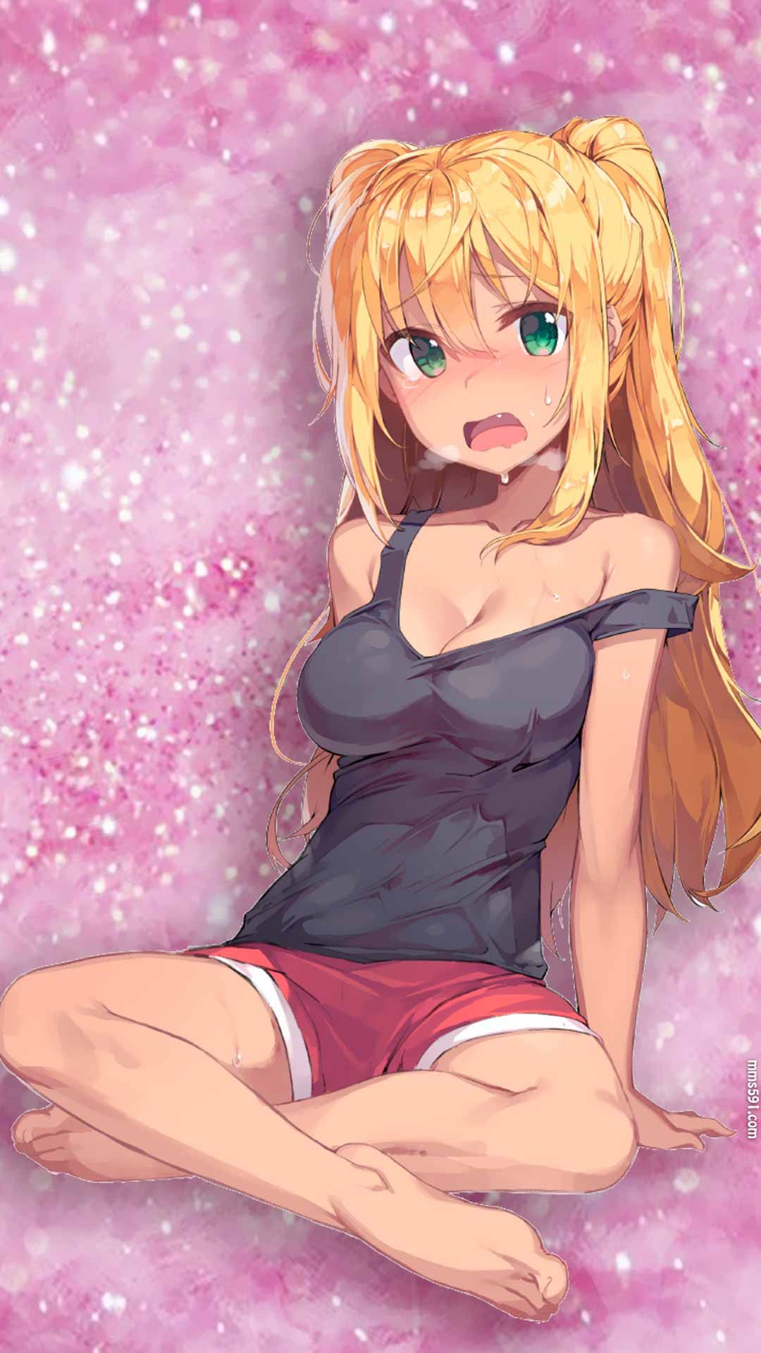 流汗吧！健身少女主角纱仓响Sakura Hibiki肌肉手机壁纸图片集（6）