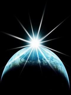 太阳从东方升起了240×320手机壁纸图片