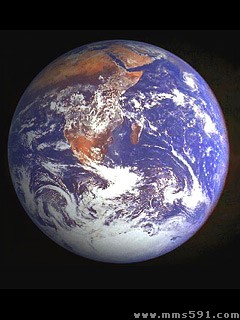 从太空看到的地球240×320手机图片