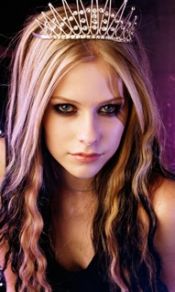 美国女星摇滚精灵艾薇儿Avril240×320手机图片