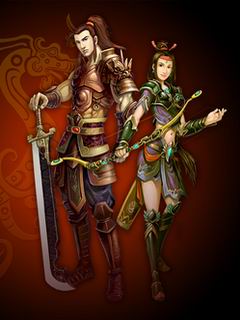 征途武士弓箭手240×320手机图片