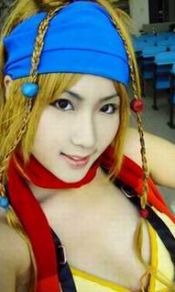 cos Rikku 240×320手机图片