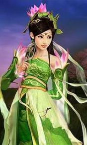 美丽的小乔240×320手机图片