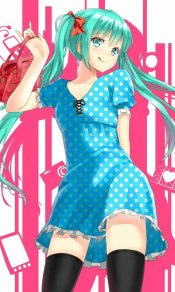 初音未来480×800手机壁纸