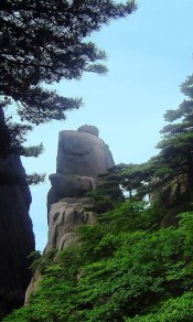 安徽黄山风景480×800手机壁纸