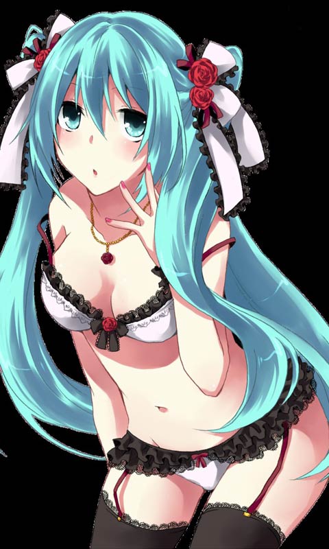 初音性感手机壁纸下载