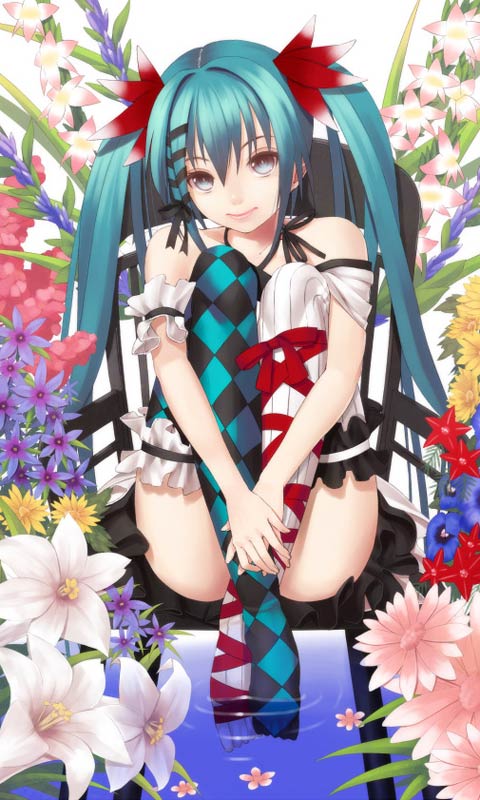 初音性感手机壁纸图集下载