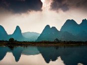 桂林山水，秀丽漓江640×480手机壁纸图片大全