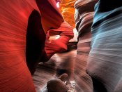 美国著名羚羊峡谷，神奇的自然景观手机壁纸下载（2）