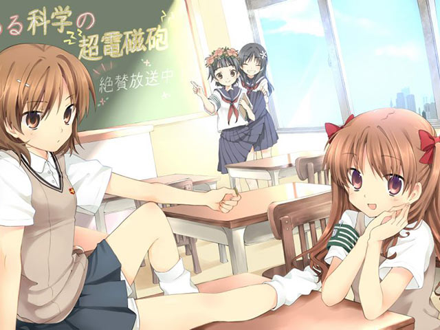 某科学的超电磁炮640×480手机壁纸图片大全